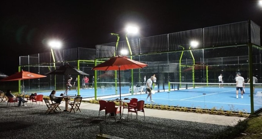 haoran sports Factory Price Indoor And Outdoor 2022 New Designed Panoramic Padel Tennis Court